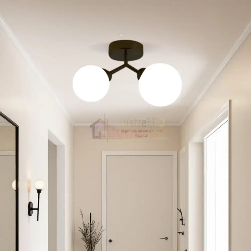 Lustra Abajur Black DX2431-2C NEAGRA Chandeliers