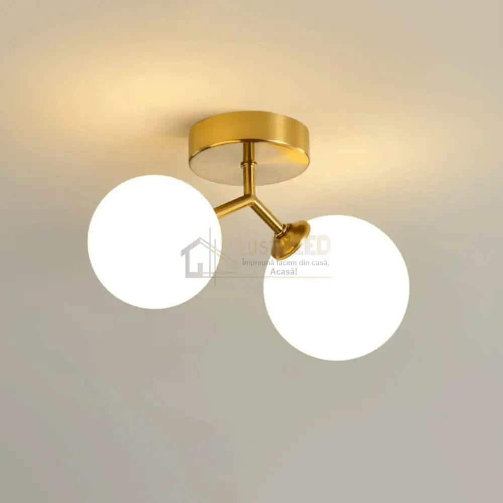 Lustra Abajur Gold DX2431-2B ABAJUR Chandeliers