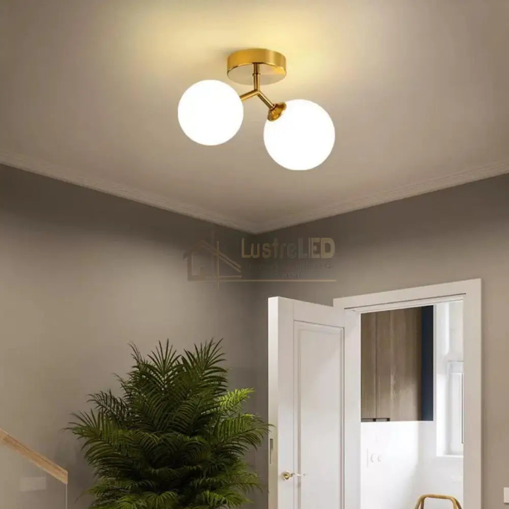 Lustra Abajur Gold DX2431-2B ABAJUR Chandeliers
