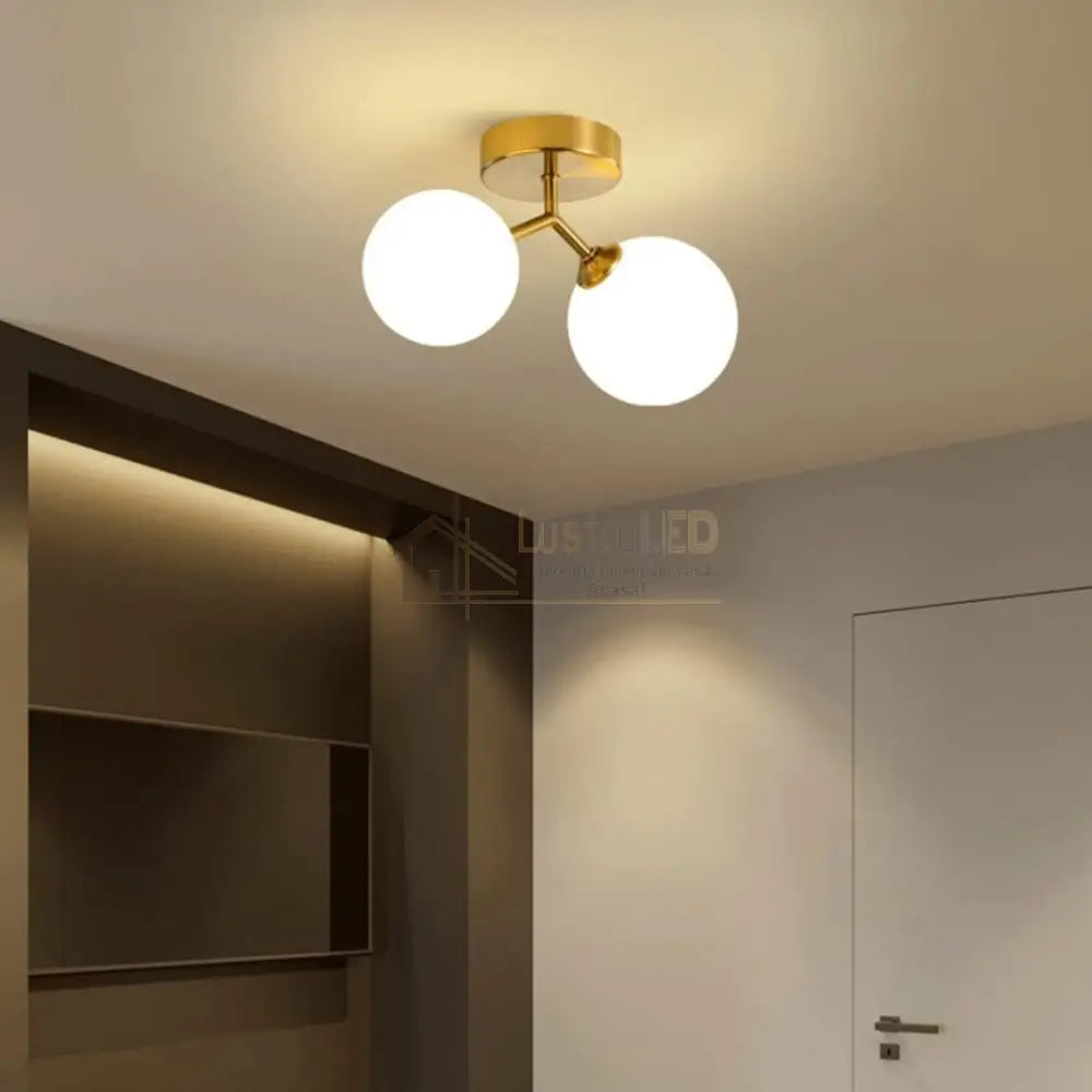 Lustra Abajur Gold DX2431-2B ABAJUR Chandeliers