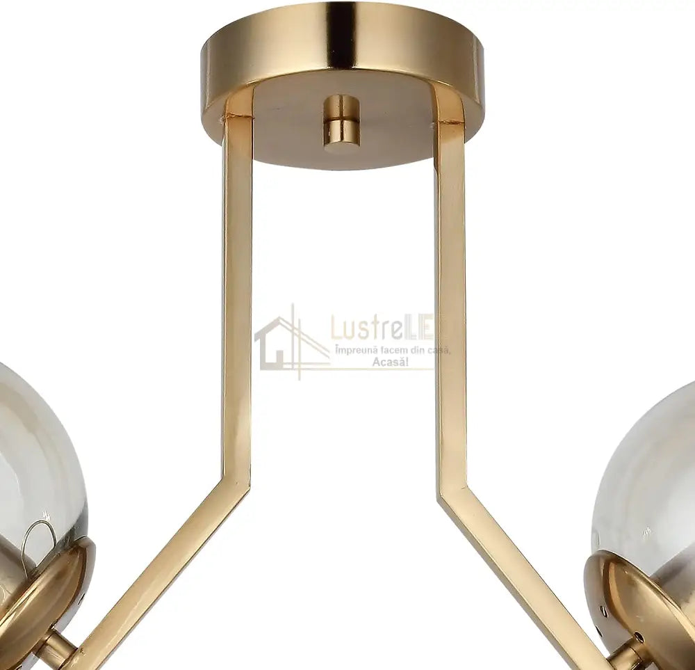 Lustra Abajur Transparent Aplicata 2Xe27 Mx412-2 Chandeliers
