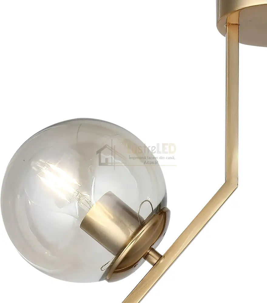 Lustra Abajur Transparent Aplicata 2Xe27 Mx412-2 Chandeliers