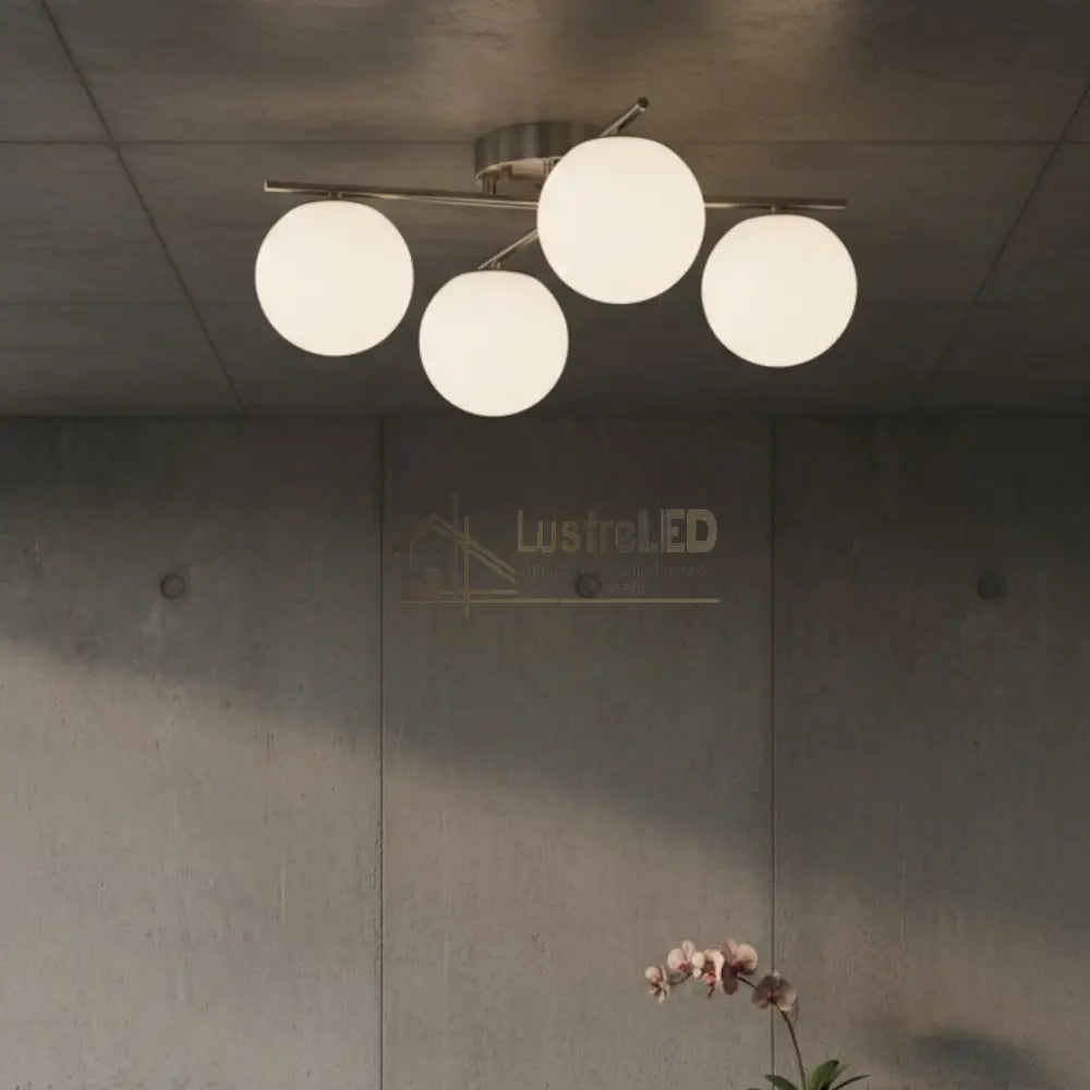 Lustra Abajur VILO 4xE27 Chrome CHROME Chandeliers