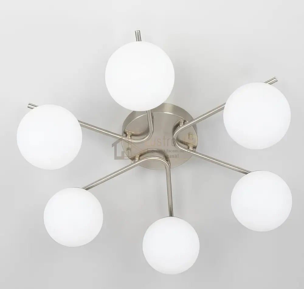 Lustra Abajur VILO 6xE27 Chrome CHROME Chandeliers