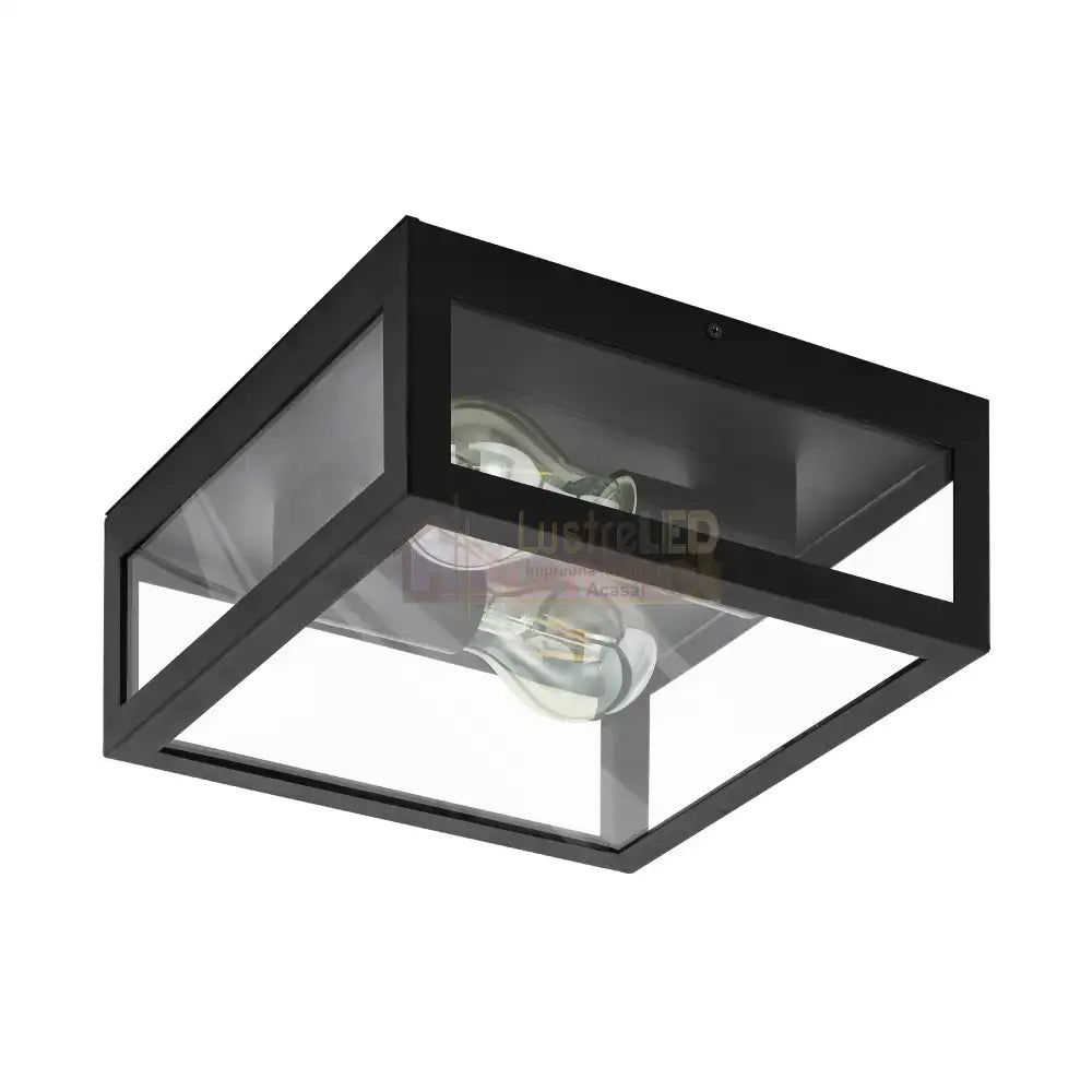 Lustra AMEZOLA Black 29CM Eglo Lighting Fixtures
