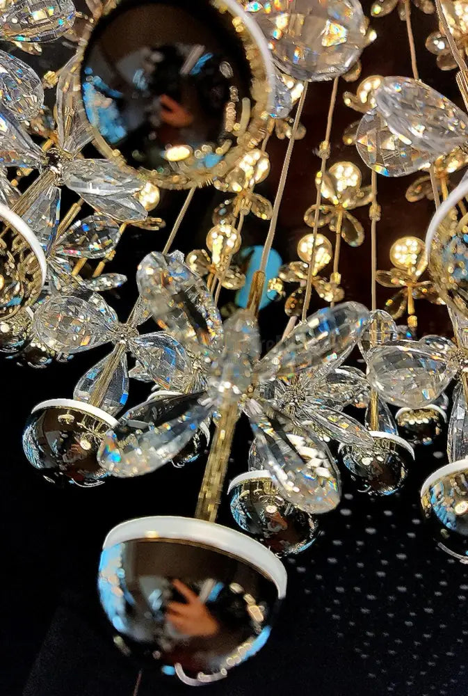 Lustra Aplicata Crystal PIANOPOLI 3 EGLO 390309 lustreled.ro