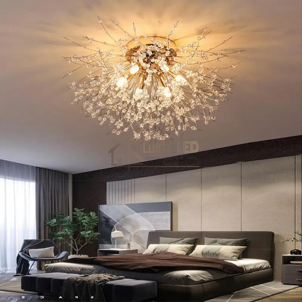 Lustra Aplicata Crystal Sigma Gold Chandeliers