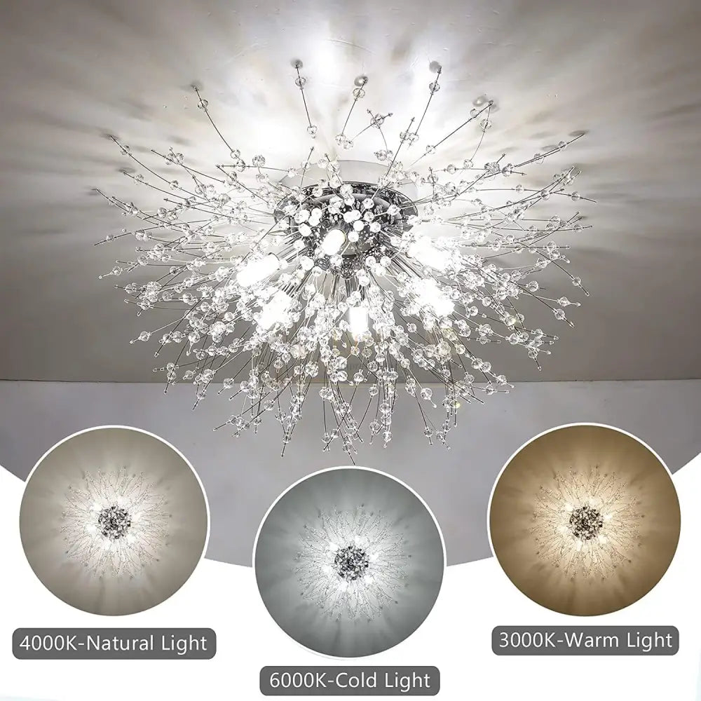 Lustra Aplicata Crystal Sigma Silver Chandeliers