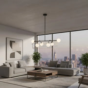 Lustra BESO Black Abajur MAT 6XE27 Chandeliers