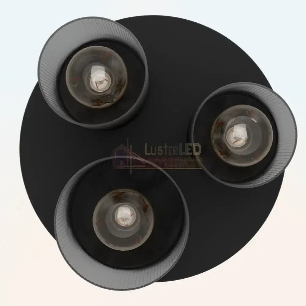 Lustra COLOMERA Black 35CM Eglo Lighting Fixtures