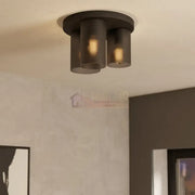 Lustra COLOMERA Black 35CM Eglo Lighting Fixtures