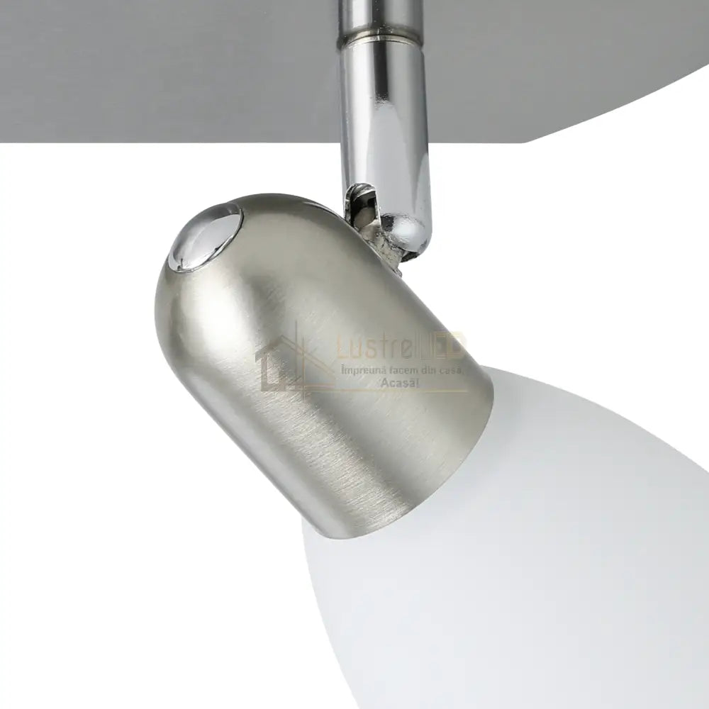 Lustra cu 2 Spoturi Reglabile ENEA Silver Eglo Chandeliers