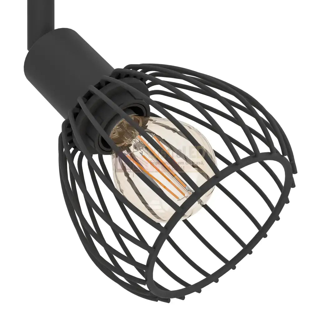 Lustra Cu 3 Spoturi Reglabile Black SONNINO 25CM Lighting Fixtures