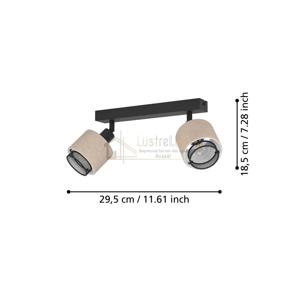 Lustra Cu 3 Spoturi Reglabile ROSLEY Eglo Lighting Fixtures