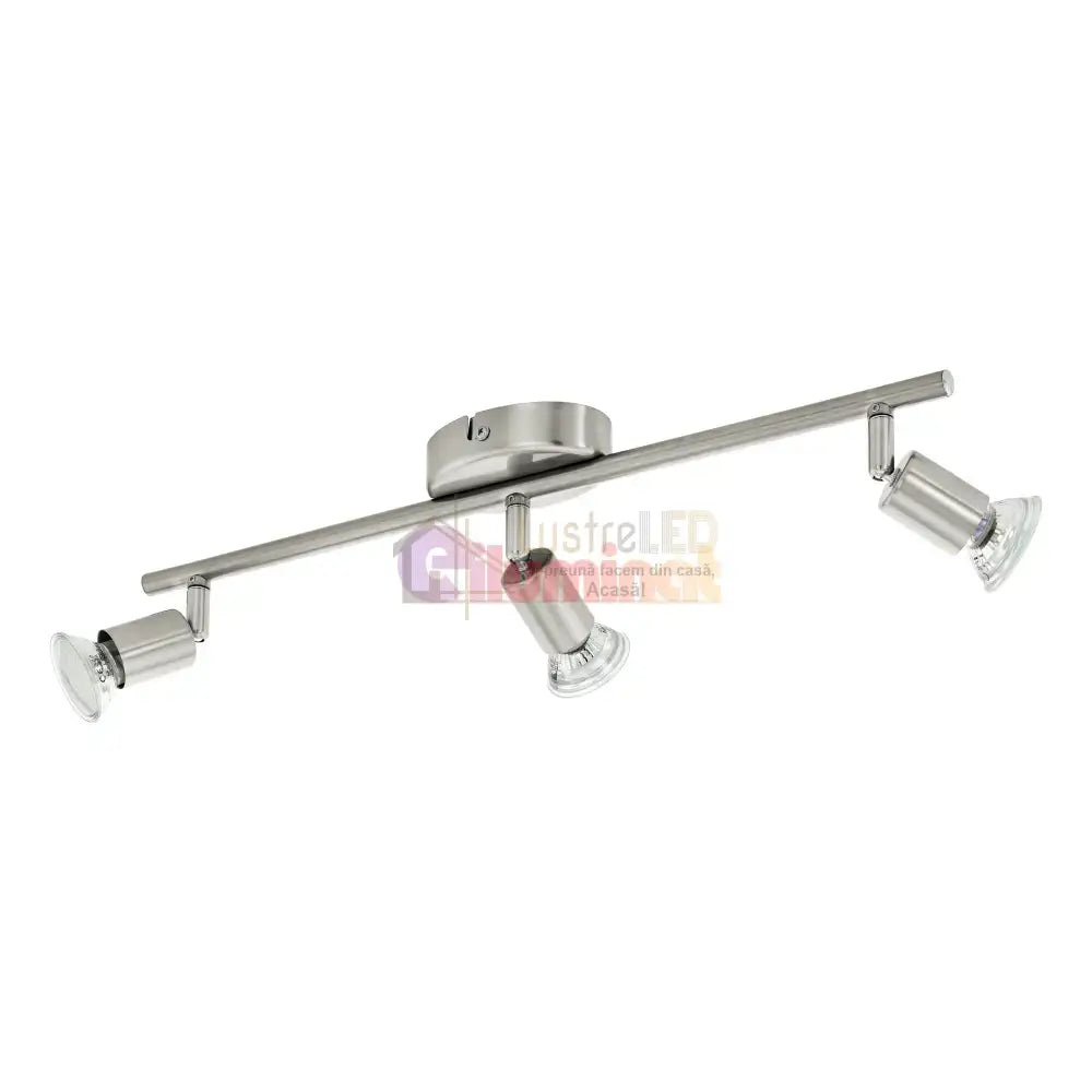 Lustra Cu 3 Spoturi Reglabile Silver BUZZ-LED 48.5CM ARGINTIE Lighting Fixtures