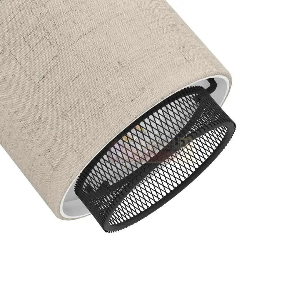 Lustra Cu 4 Spoturi Reglabile Black Natural ROSLEY 75CM NEAGRA Lighting Fixtures