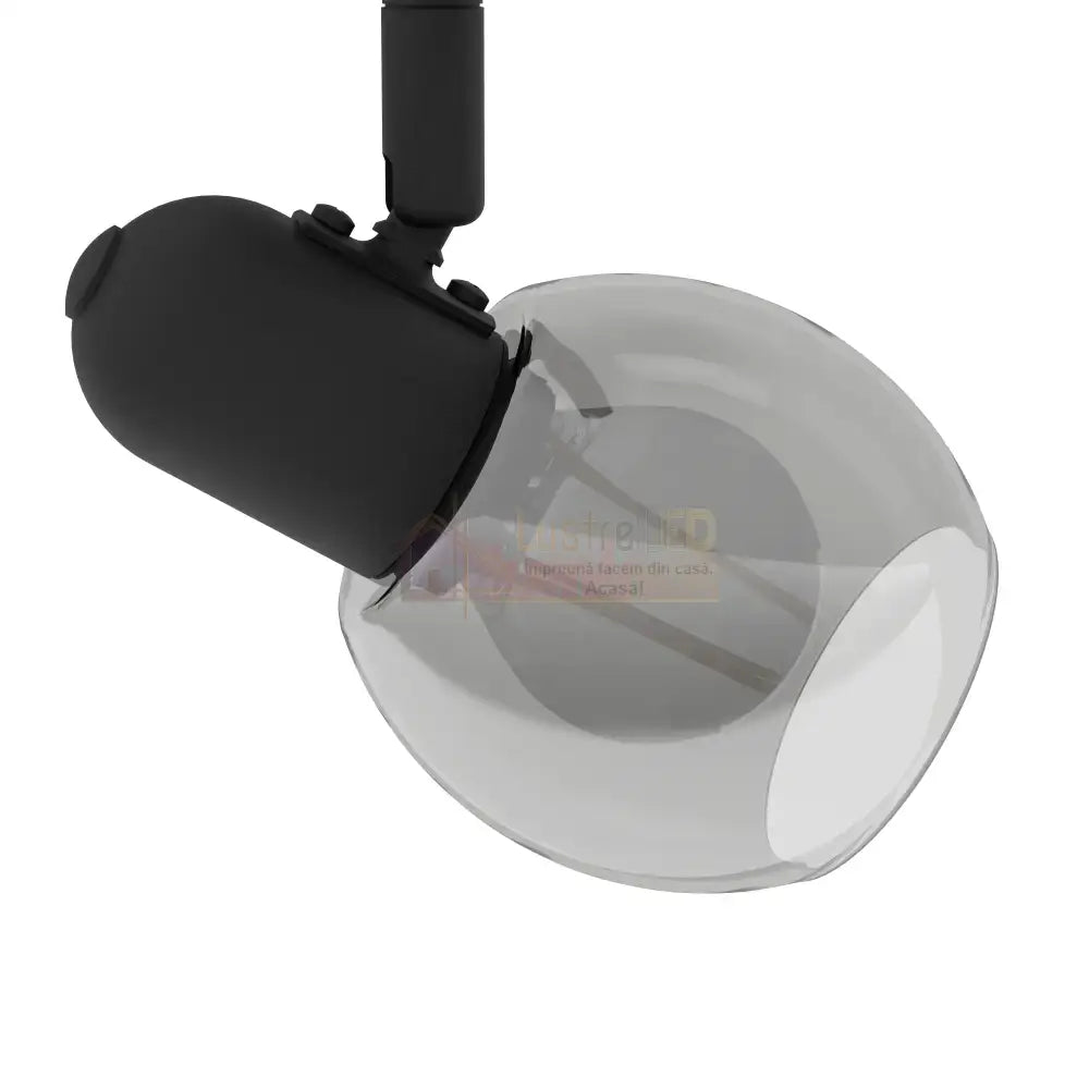 Lustra Cu 4 Spoturi Reglabile Black POLLICA 64CM NEAGRA Lighting Fixtures