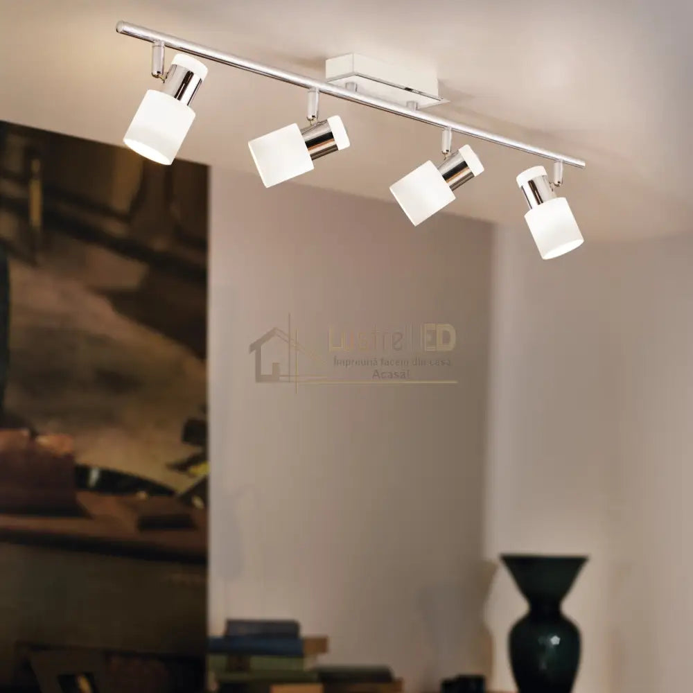 Lustra 4xGU10 DAVIDA Chrome 92087 lustreled.ro