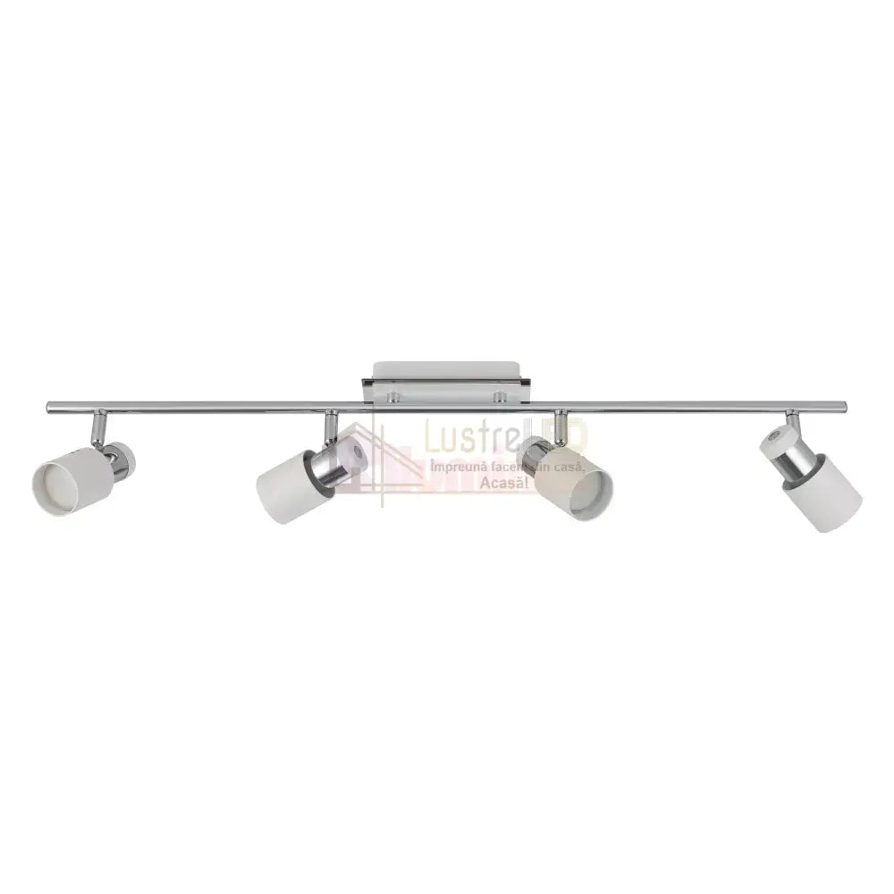 Lustra 4xGU10 DAVIDA Chrome 92087 CHROME / 78CM / MINIMALIST DESIGN led ceiling light