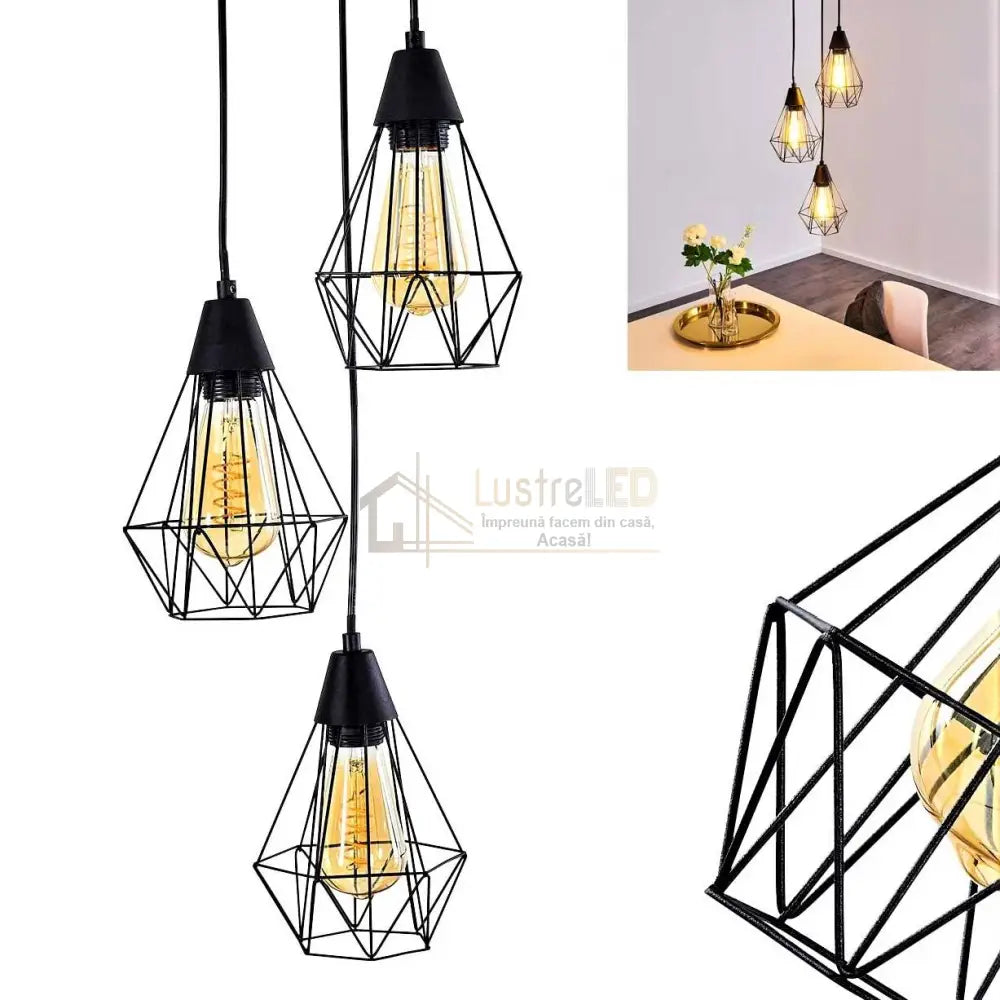 Lustra Elli Vintage Rotund Lighting Fixtures