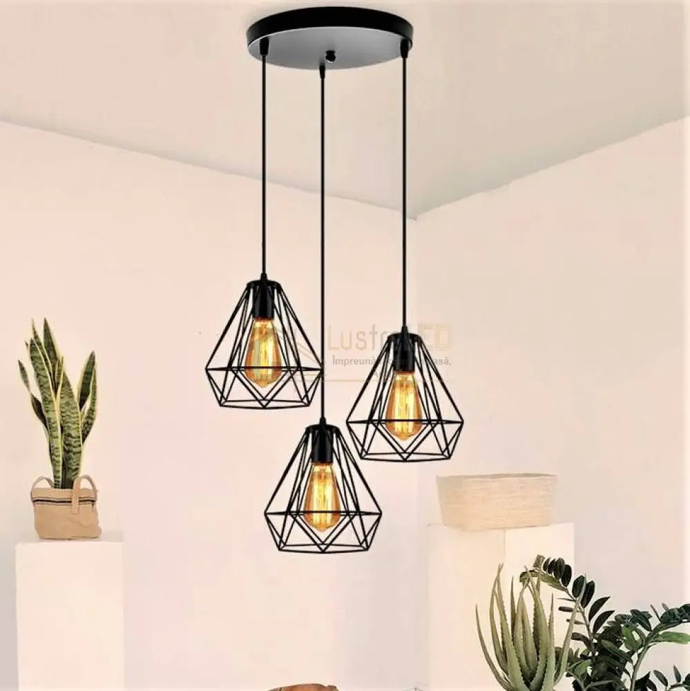 Lustra Elli Vintage Rotund Lighting Fixtures