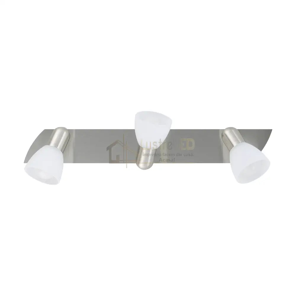 Lustra ENEA cu 3 Spoturi Silver 40CM ABAJUR / 40CM Chandeliers