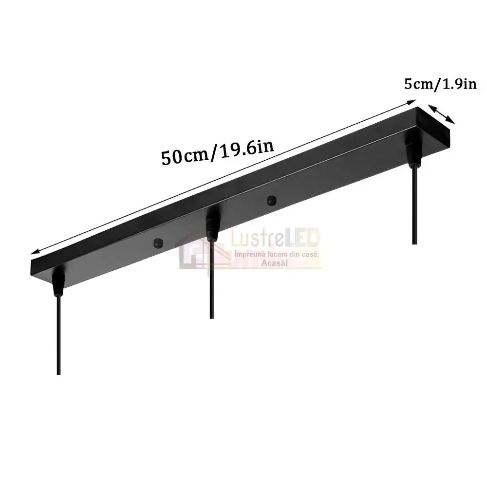 Lustra Fedra Cub Vintage Suport Liniar Lighting Fixtures