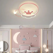 Lustra LED 110W Pink Majesty Telecomanda Echivalent 300W KIDS Lighting Fixtures