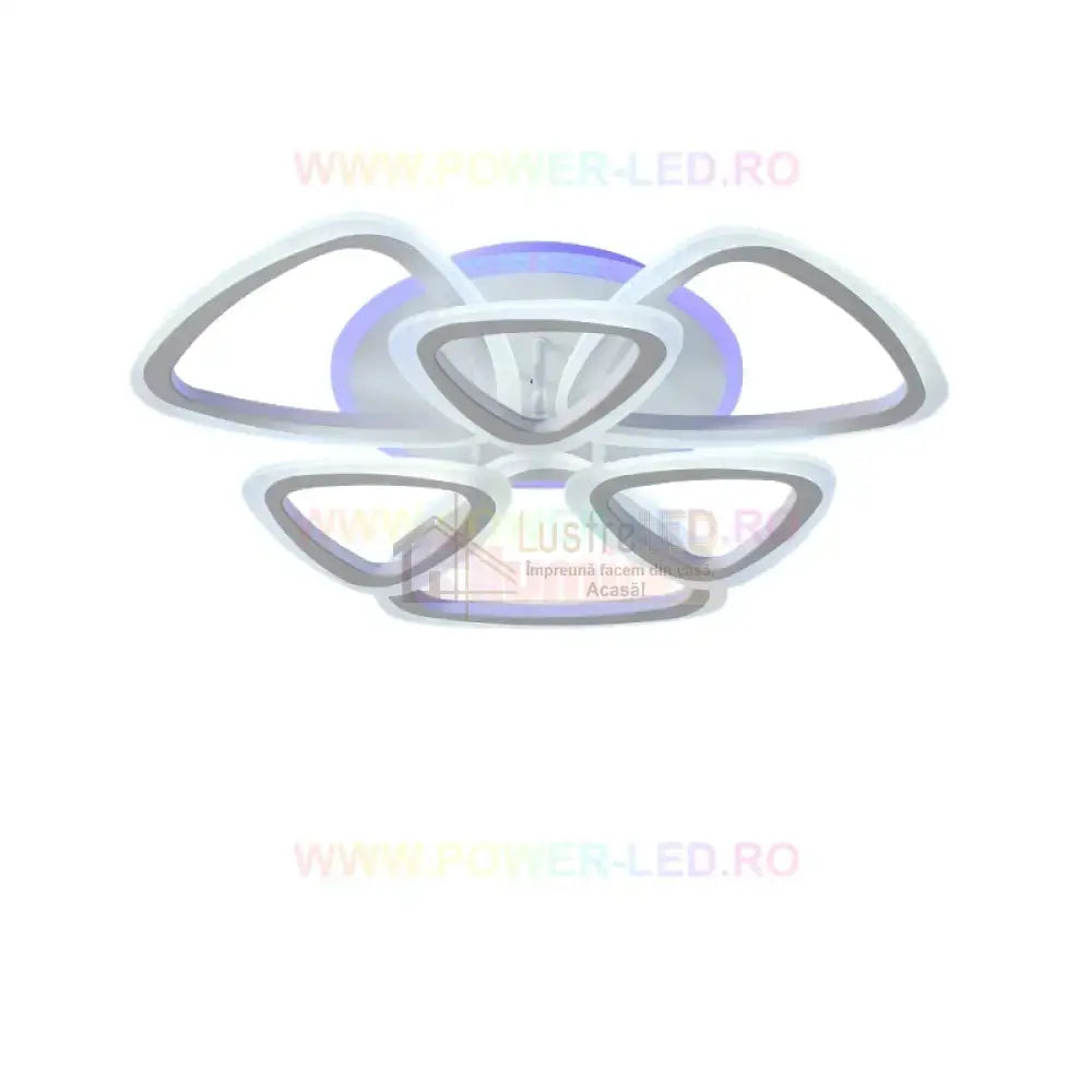 Lustra Led 126W Clara 3 + 3 Rgb Telecomanda Wall Light Fixtures