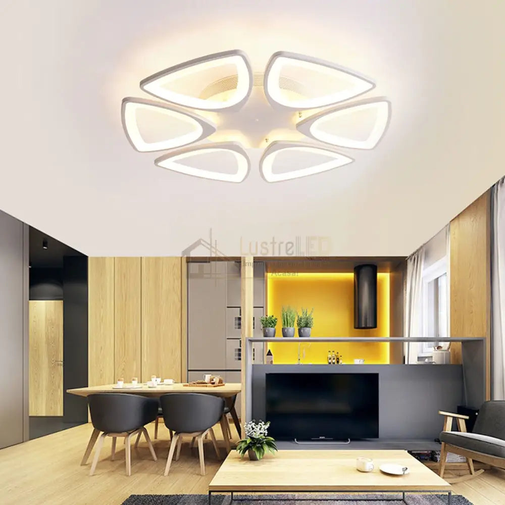 Lustra Led 132W Space Telecomanda Echivalent 500W Ceiling Light