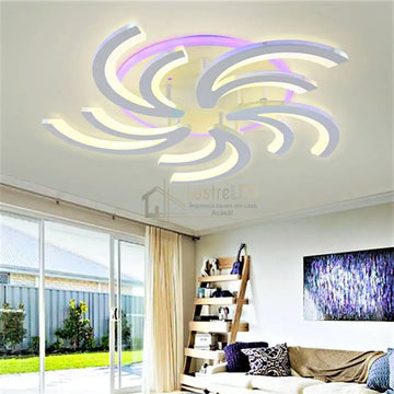 Lustra LED 134W SONIA RGB Telecomanda