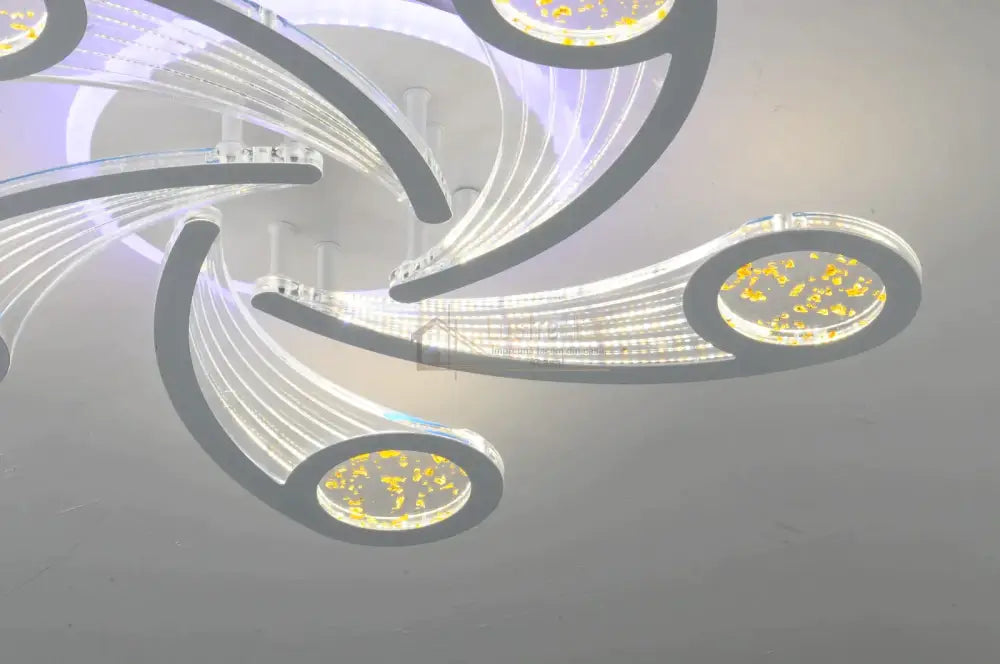 Lustra Led 138W Spark Rgb Telecomanda Lighting Fixtures
