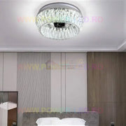 Lustra Led 144W Lora Cristal Telecomanda Chandeliers Crystal