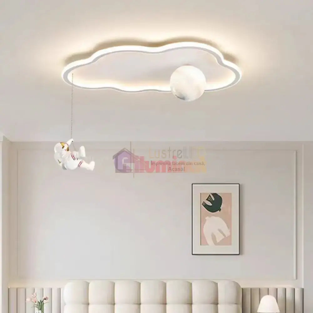 Lustra LED 144W Moonwalk Cloud Telecomanda Echivalent 400W