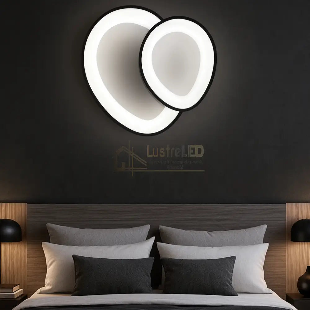 Aplica LED 146W Halo Duo Echivalent 580W Telecomanda lustreled.ro