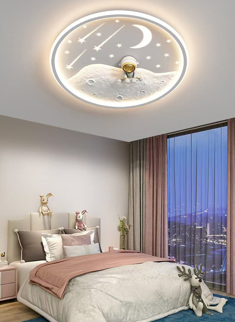 Lustra LED 150W Astro-Man Kids Echivalent 500W Telecomanda