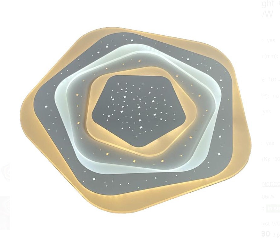 Lustra LED 80W Sky Telecomanda Echivalent 400W