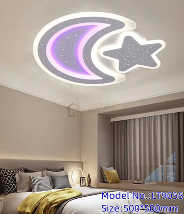 LUSTRA LED 164W MOON RGB 50cm Telecomanda