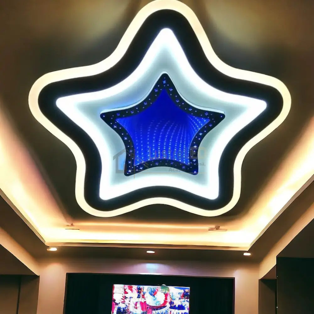 Lustra Led 180W Star Rgb 3D Telecomanda Ceiling Light Fixtures