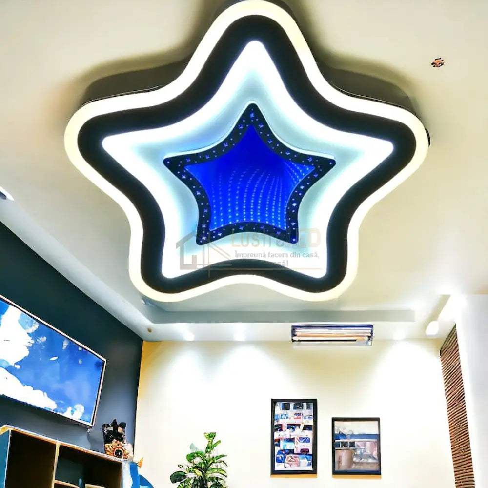 Lustra Led 180W Star Rgb 3D Telecomanda Ceiling Light Fixtures