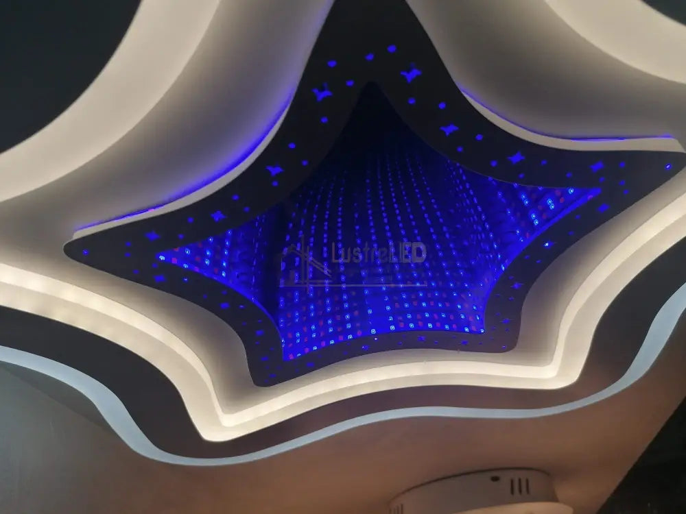 Lustra Led 180W Star Rgb 3D Telecomanda Ceiling Light Fixtures