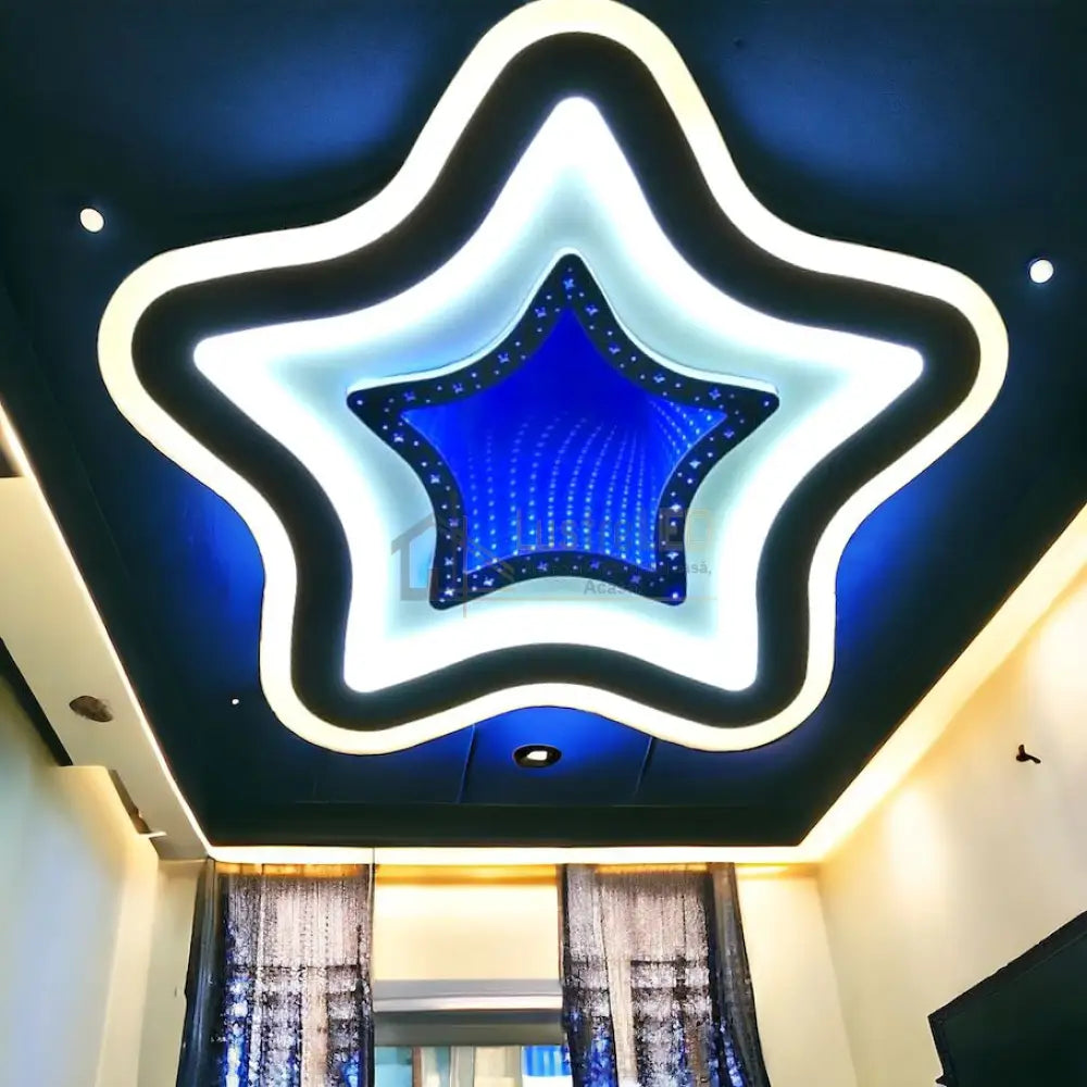 Lustra Led 180W Star Rgb 3D Telecomanda Ceiling Light Fixtures