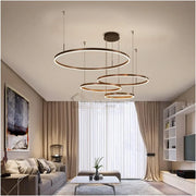 Lustra Led 204W Wonderland Brown 4 Segmente Mobile Telecomanda Chandeliers