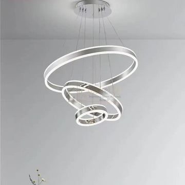 Lustra LED 276W KING Chrome 3 Segmente Echivalent 800W