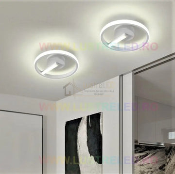 Lustra Led 32W Venus Round Alb Echivalent 150W Wall Light Fixtures