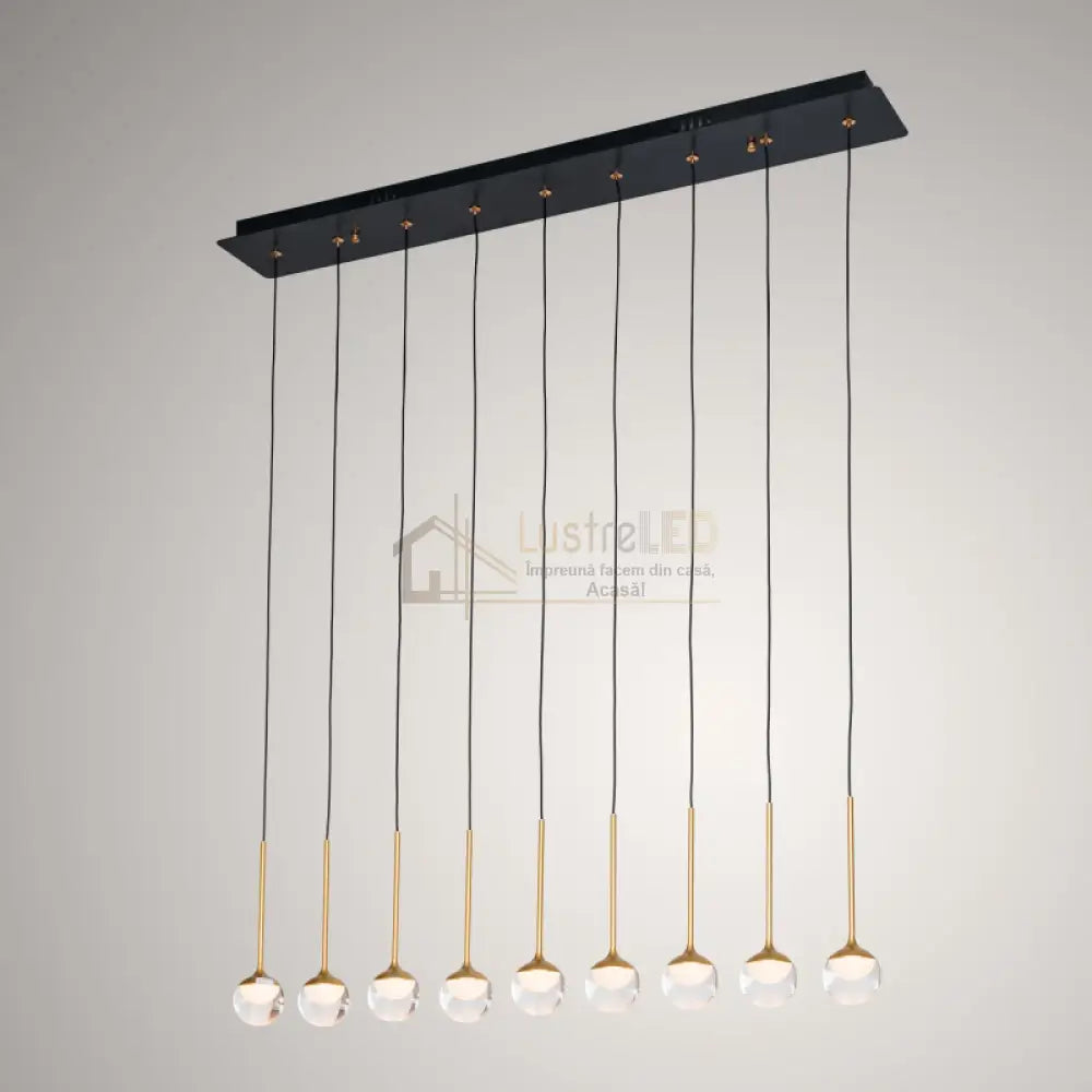 Lustra Led 36W Gold Luxury Pendant C85001-9 Lighting Fixtures