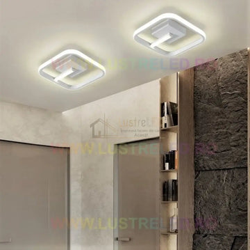 Lustra LED 36W VENUS SQUARE Alb Echivalent 150W