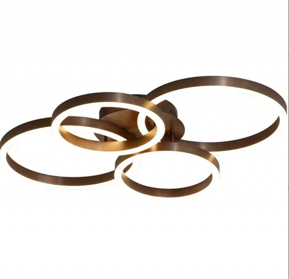 Lustra LED 132W 2+2 CIRCLE New Design Maro