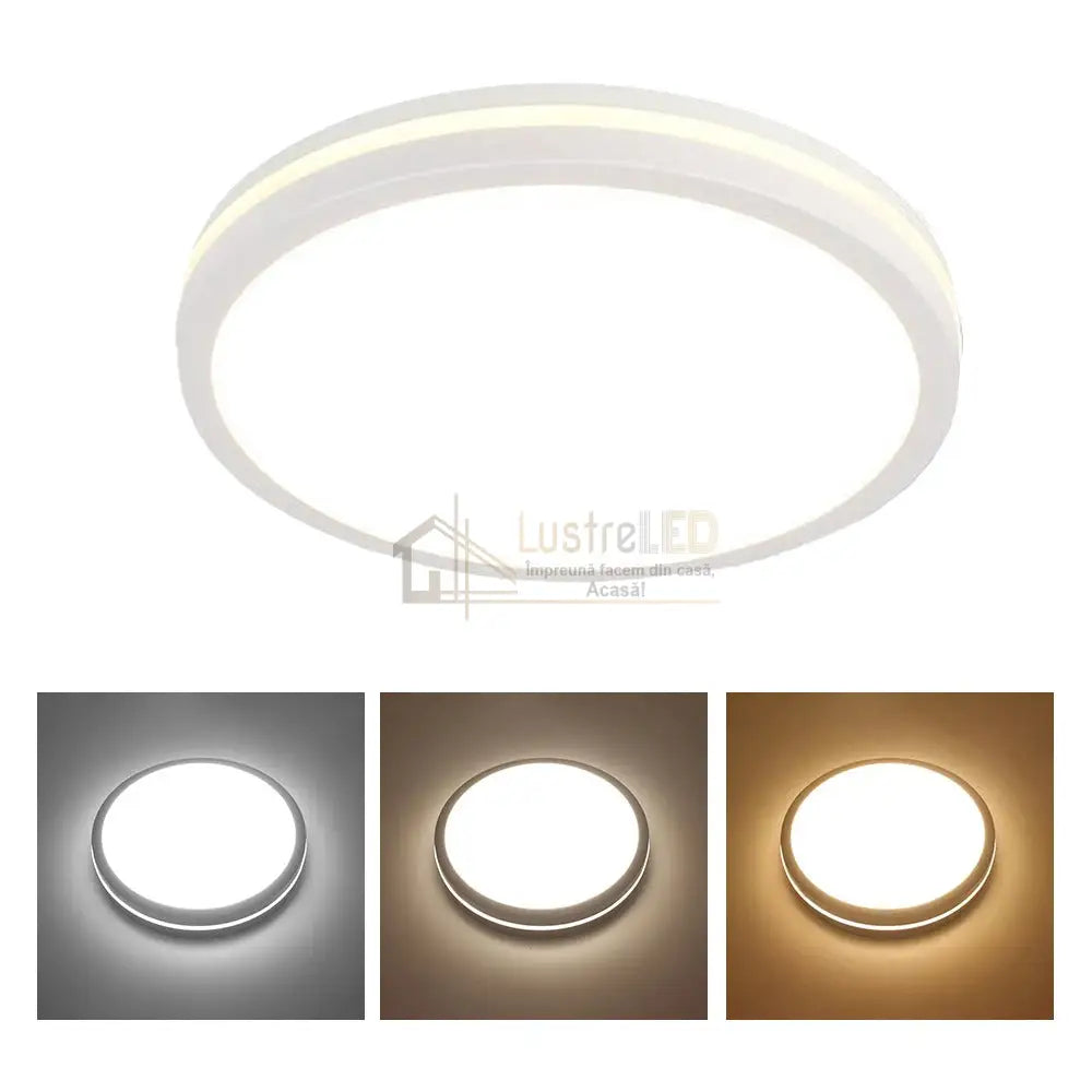 Lustra LED 40W Clyo White Echivalent 360W Alba Lighting Fixtures