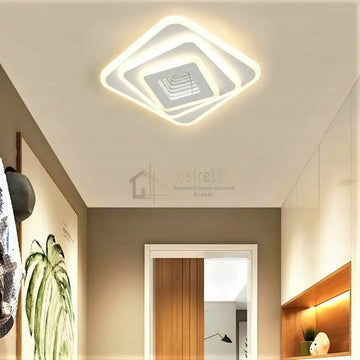 LUSTRA LED 40W GALAXY 3D SQUARE Echivalent 200W